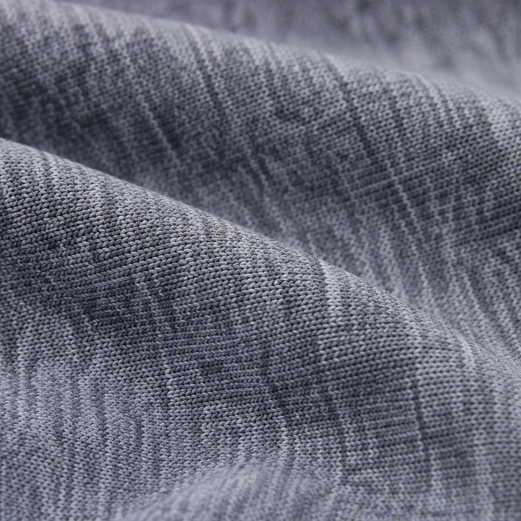 Recycled polyester athletic fabric — sustainable performance textile close-up