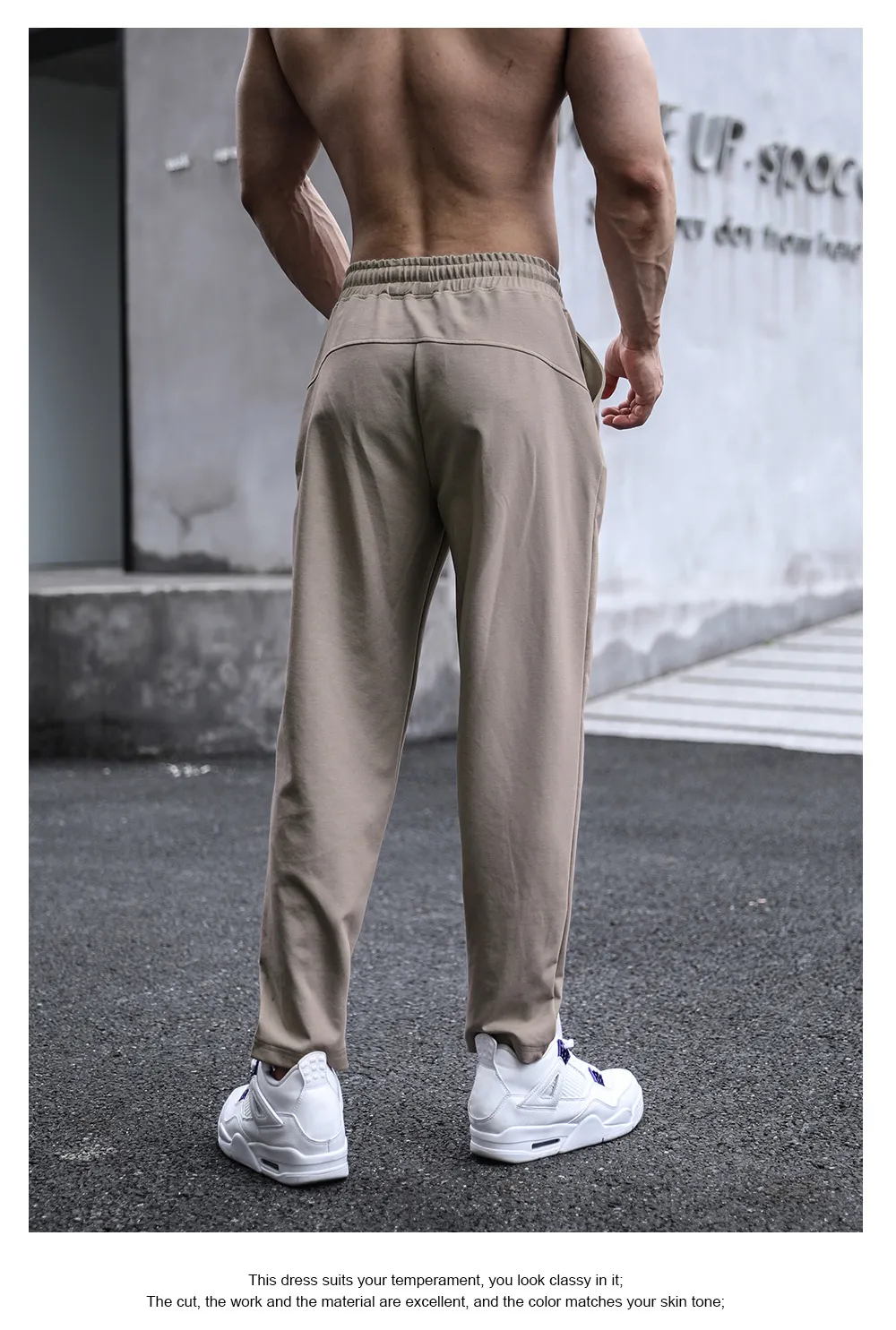 Men's stretch golf joggers