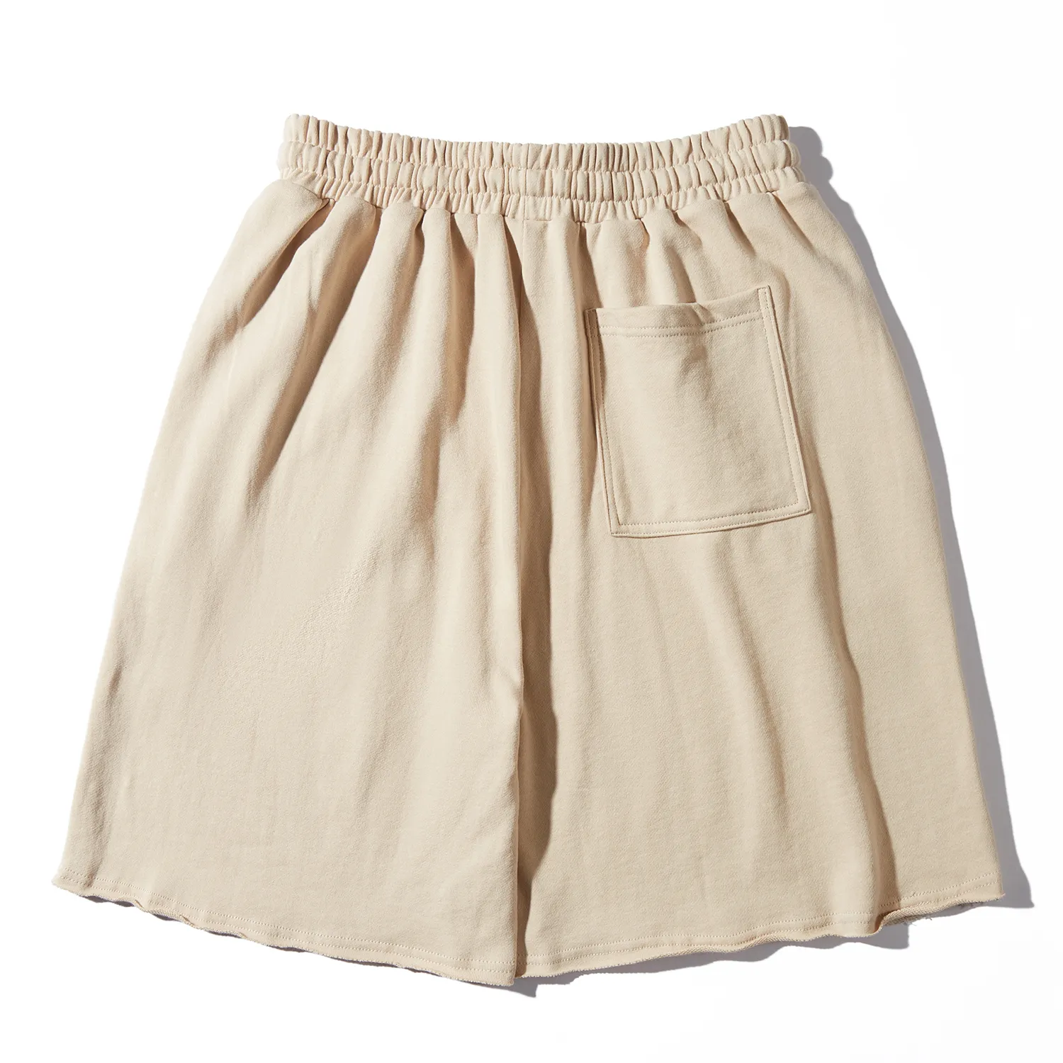 Men's washed-cotton golf shorts
