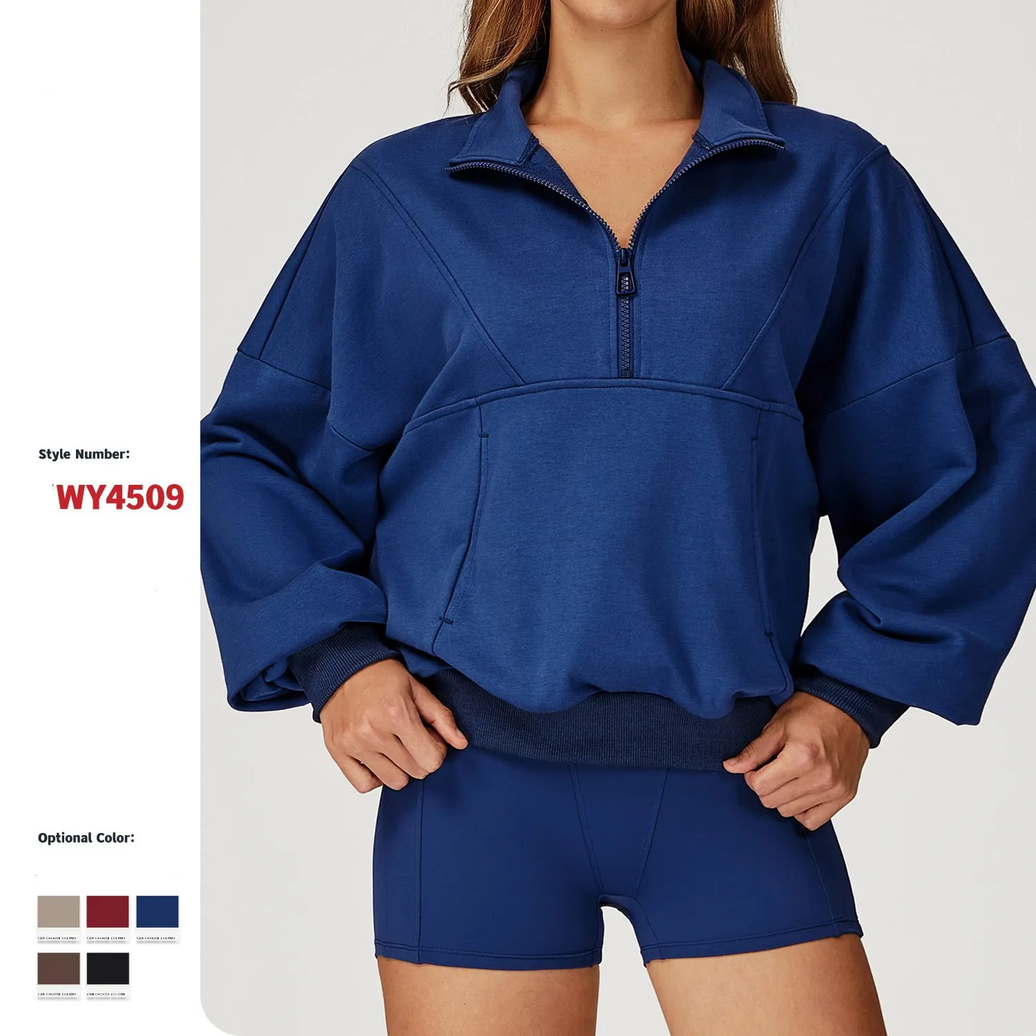 Fleece trail hoodie