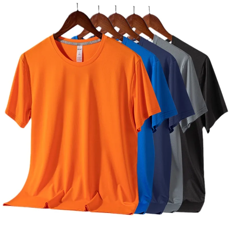 Men's breathable mesh quick-dry running tee