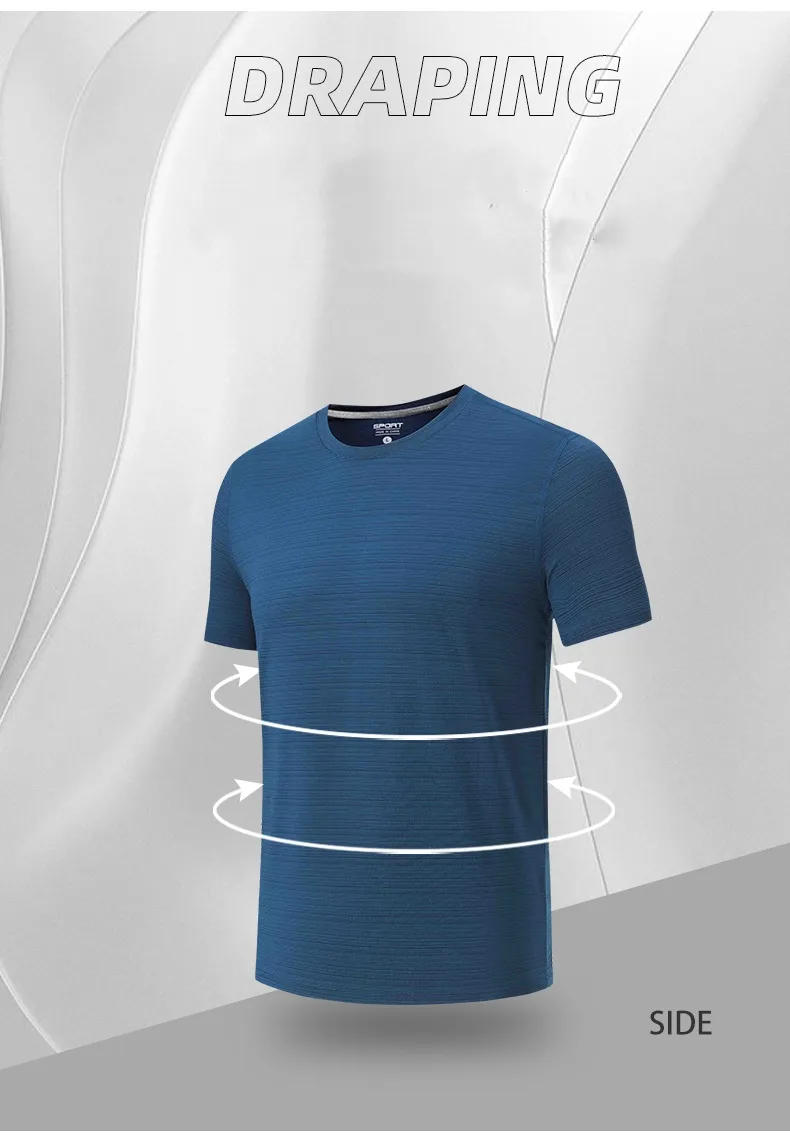 Men's crystal-silk cool-touch tee