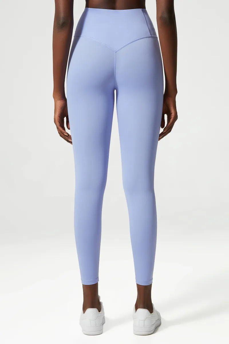 No-front-seam yoga leggings