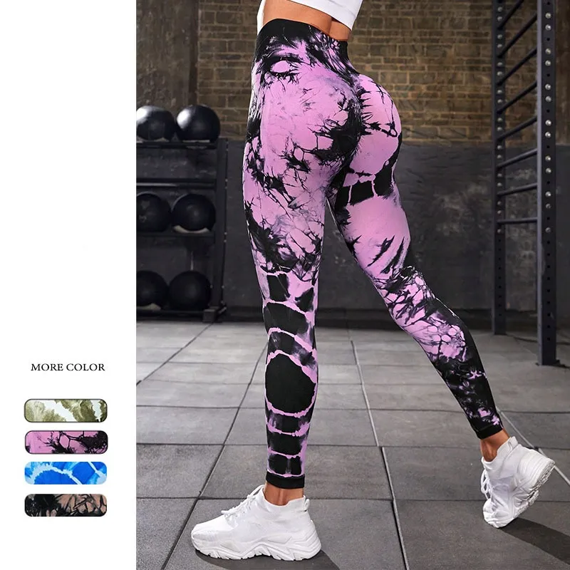 Custom color matched activewear leggings at Kingben Sports