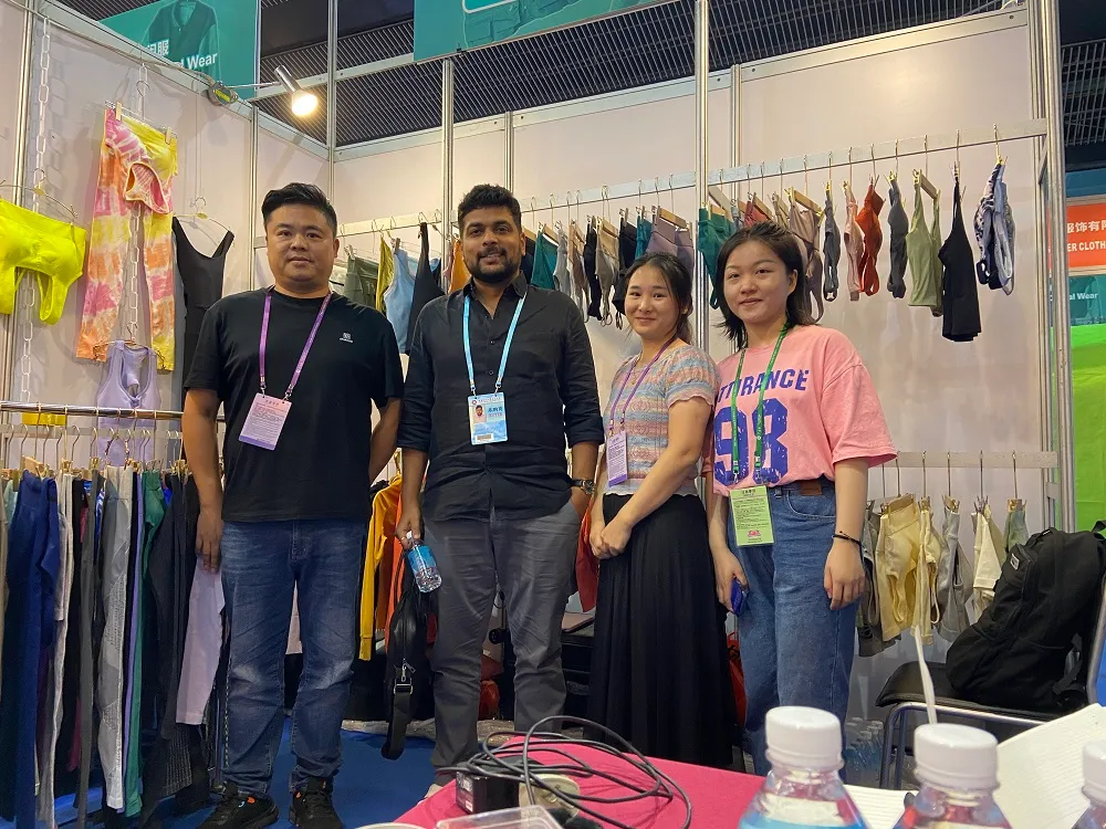 Kingben Sports team at Canton Fair