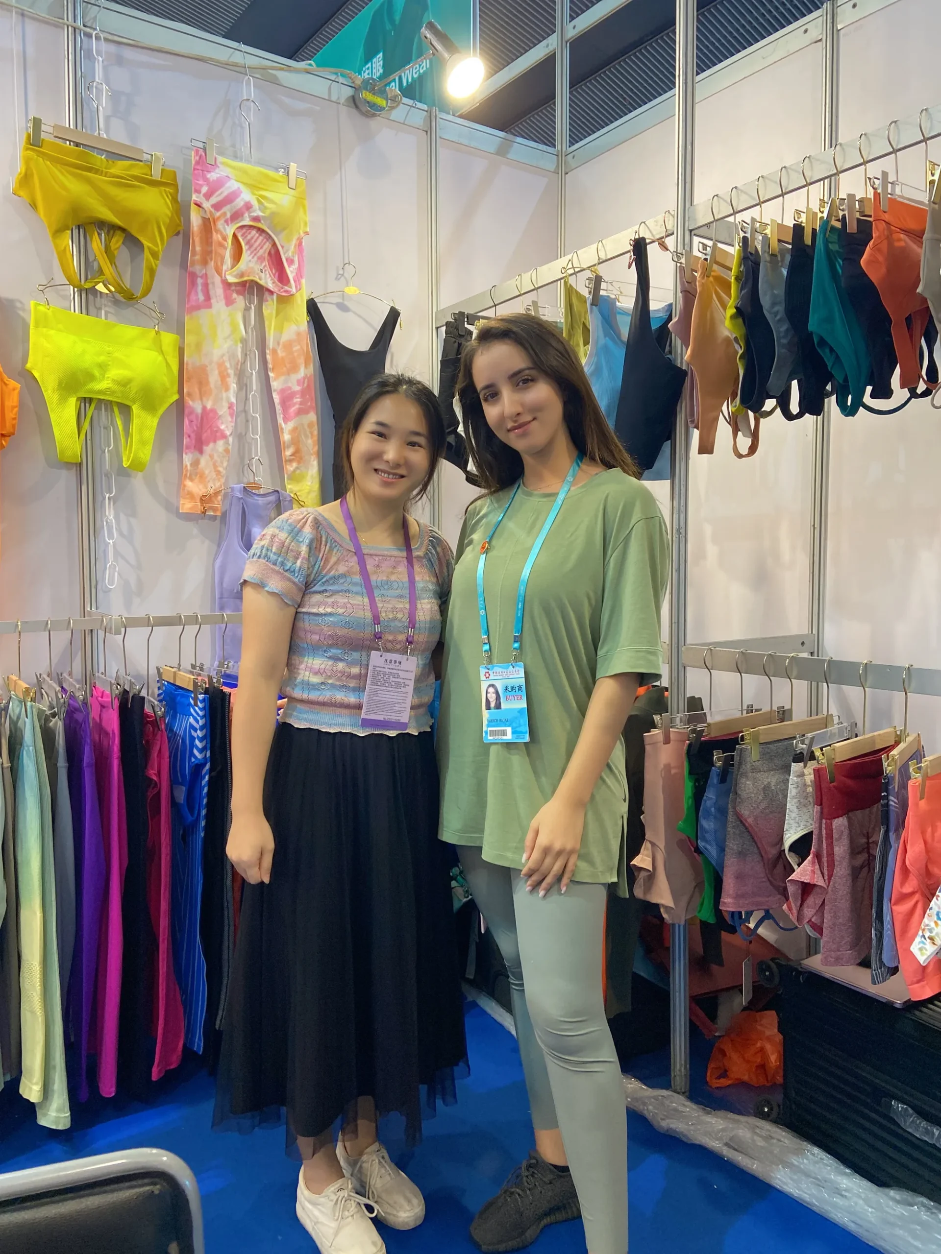 Activewear production at scale presented at Kingben Sports