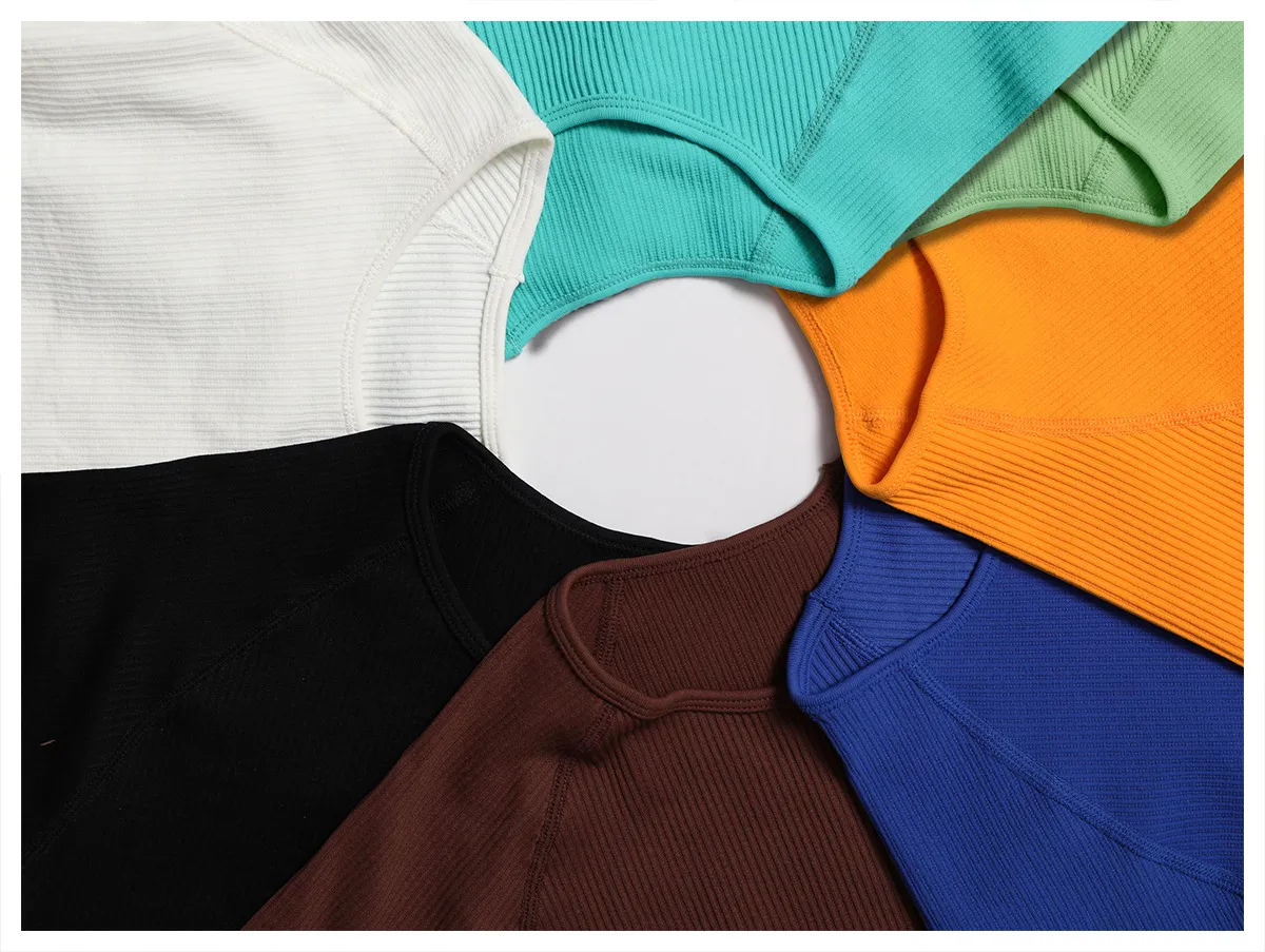 Full-coverage modest activewear — long-sleeve top and full-length leggings