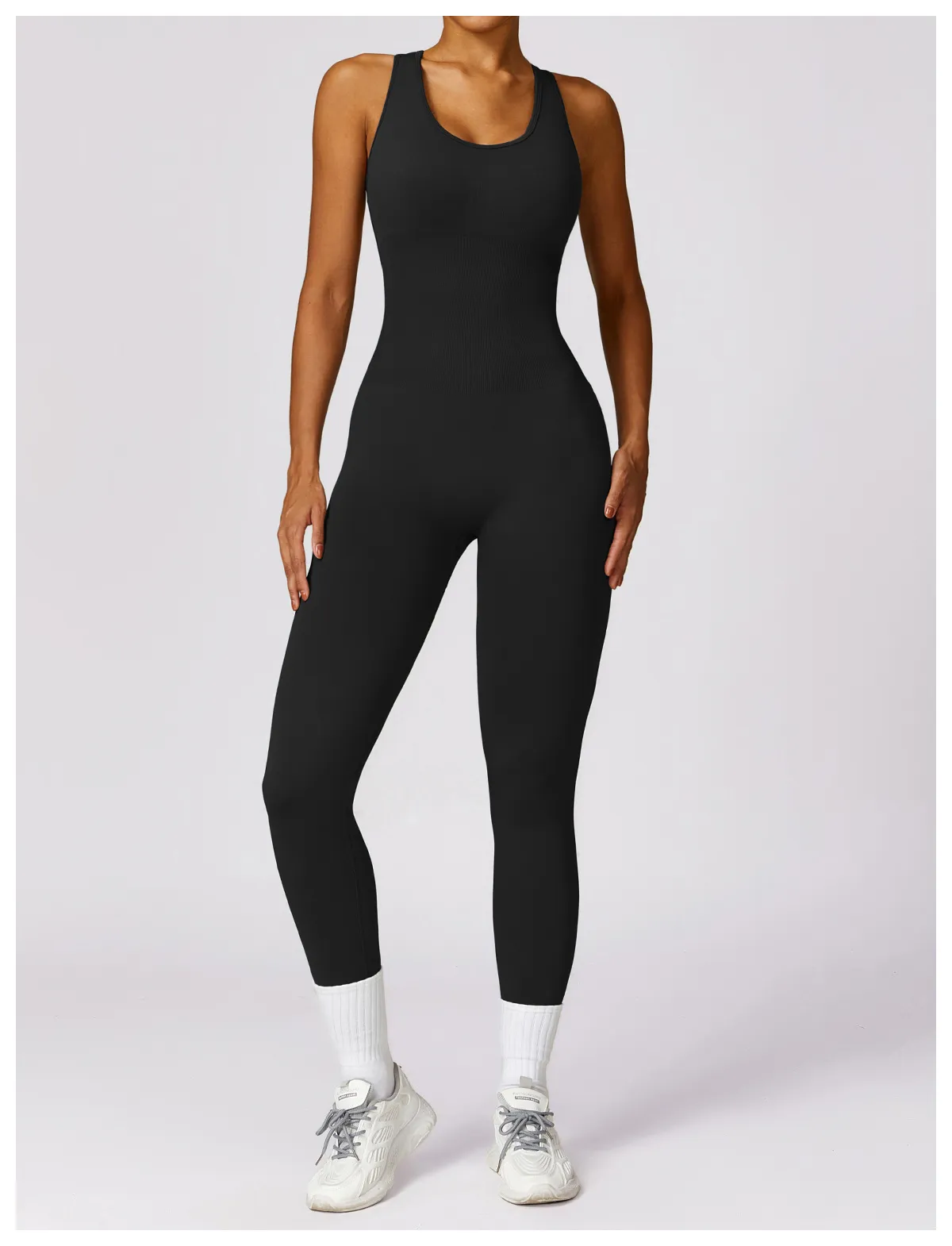 Seamless one-piece activewear knitted on Kingben Sports machines