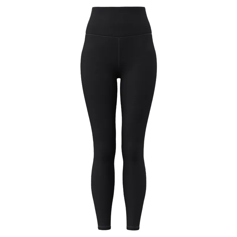 Fleece-lined tummy-control leggings