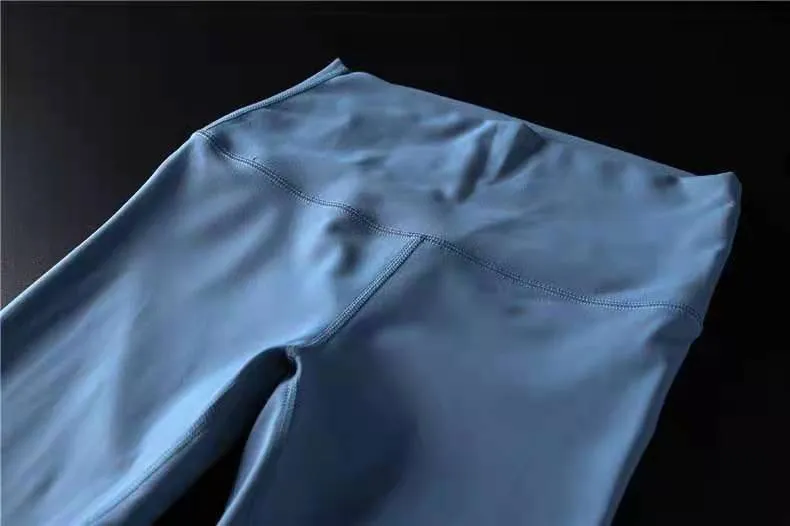 Double-brushed fleece 9/10 leggings