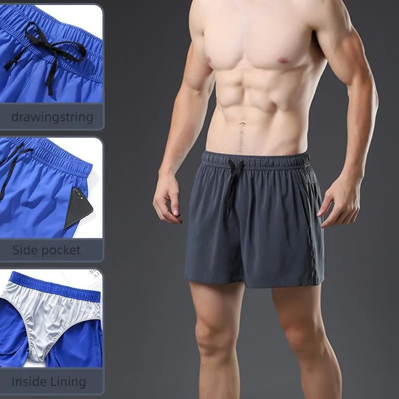 Men's 2-in-1 running shorts from Kingben Sports