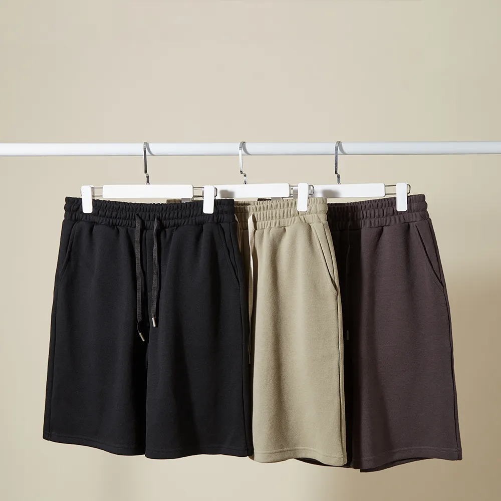 Men's pique mesh shorts
