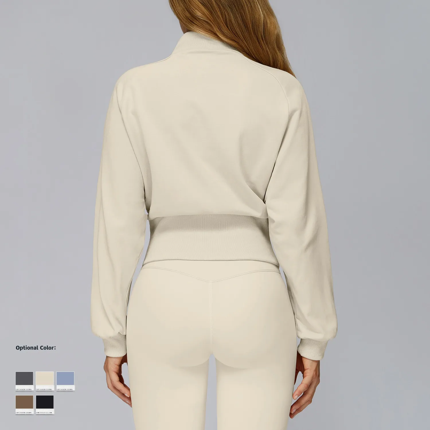 Softshell zip hoodie