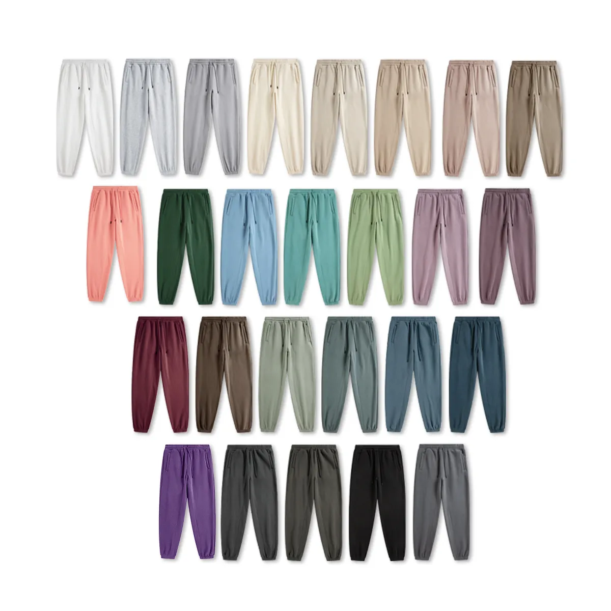 Fleece cuffed joggers from Kingben Sports