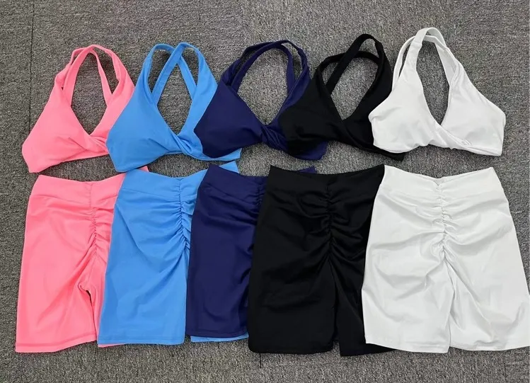 Panelled two-piece set