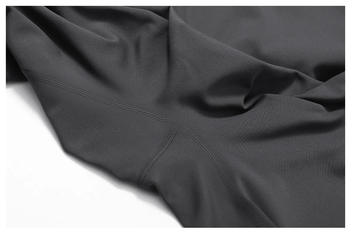 Long-sleeve brushed bodysuit