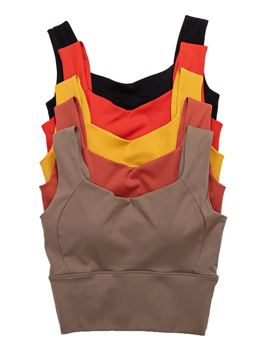 High-impact plus-size sports bra