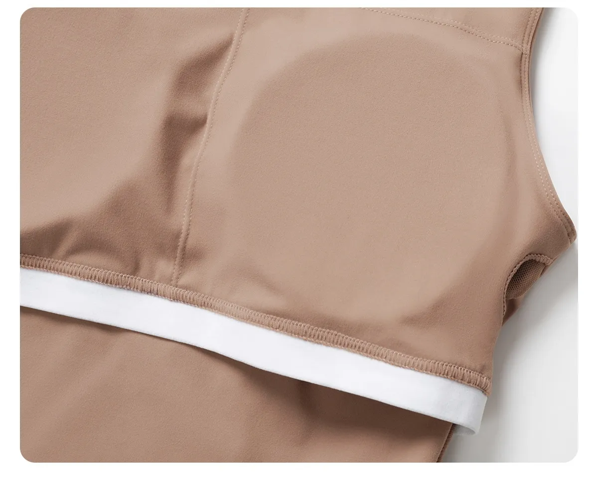 Recycled asymmetric-shoulder tank