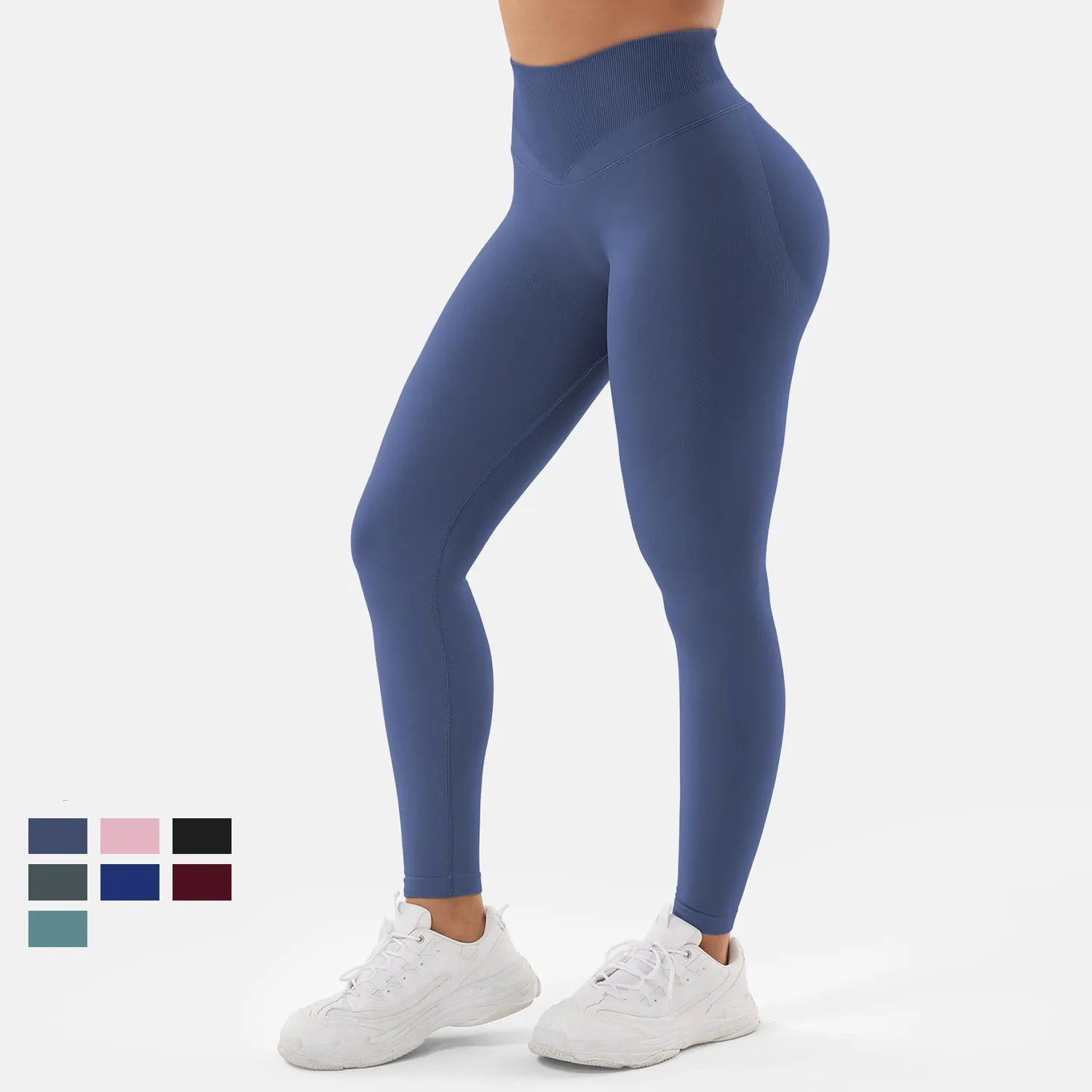 Seamless high-waist leggings from Kingben Sports
