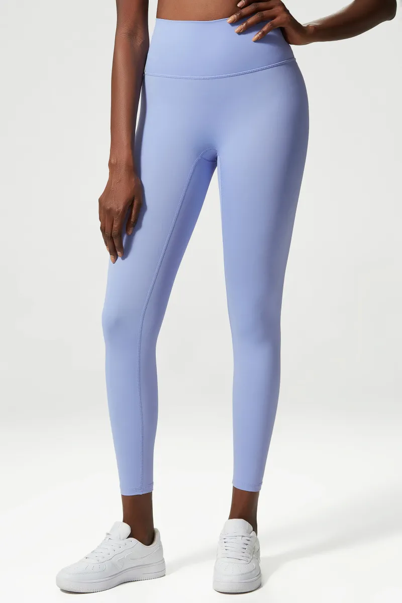 High-waist no-center-seam leggings