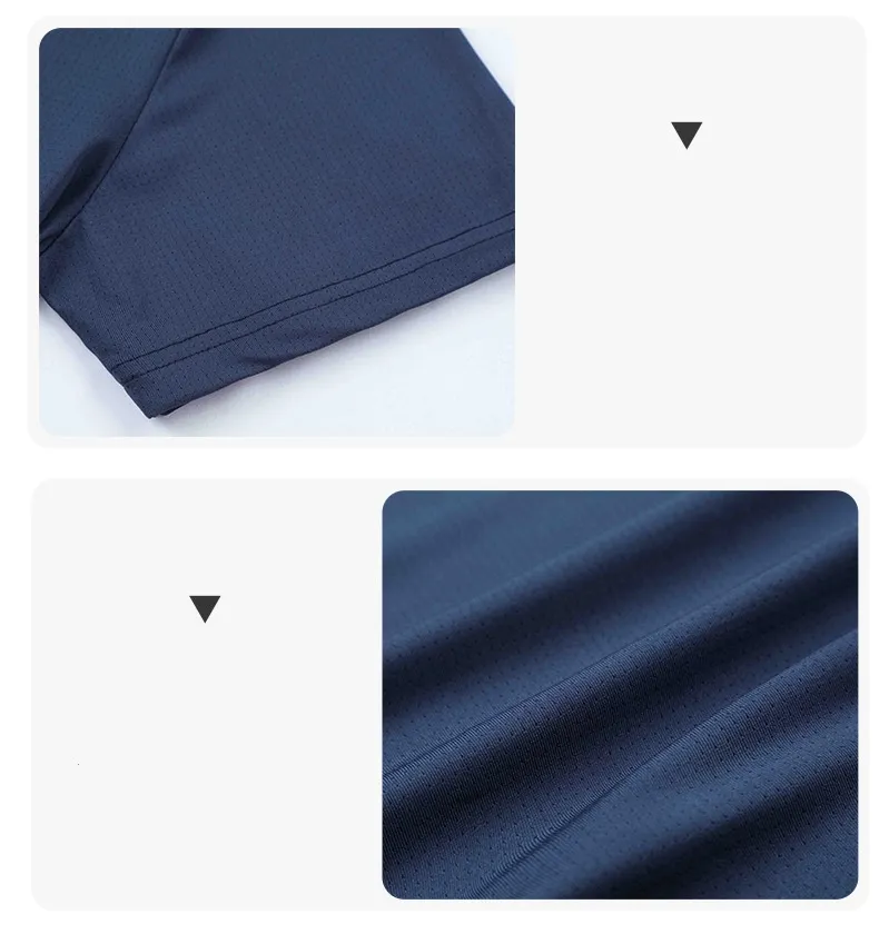 Men's loose quick-dry mesh tee