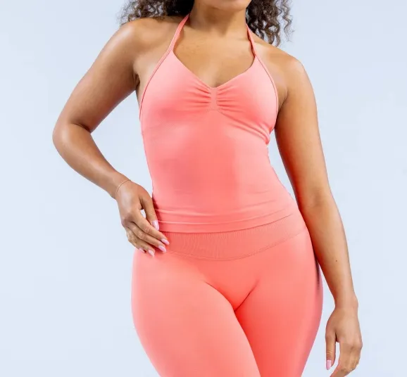 Halter gym training top