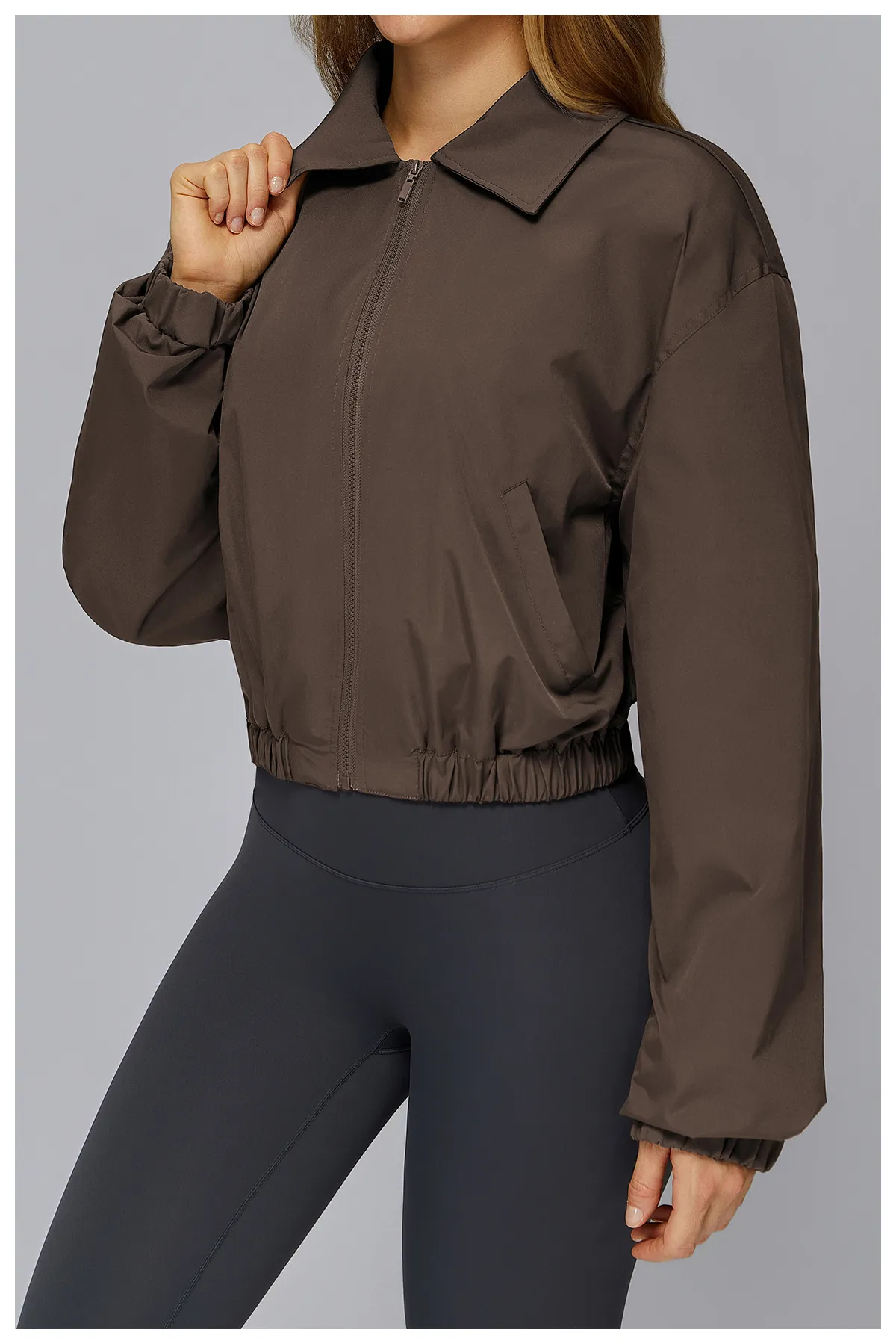 Windproof outdoor hiking jacket