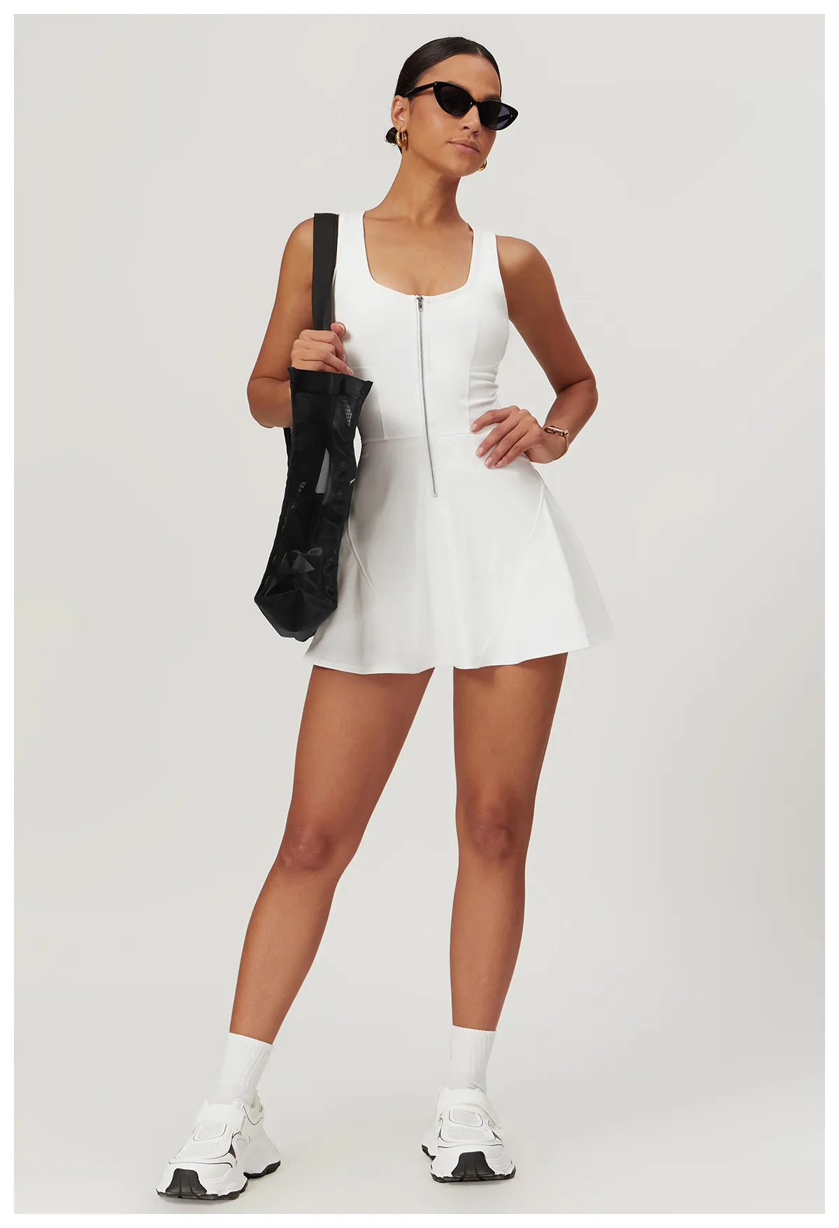 Two-piece tennis skirt set